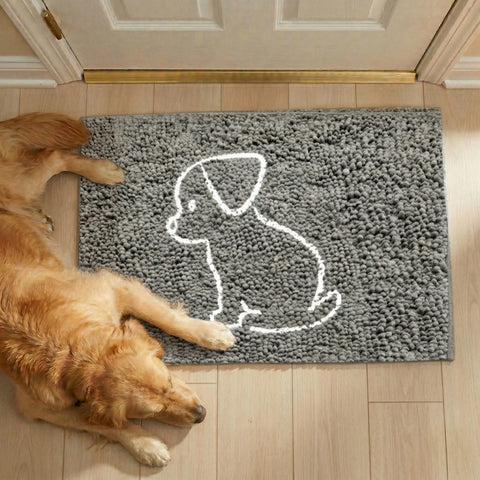 Embroidery Muddy Mat® - Dog Lazy