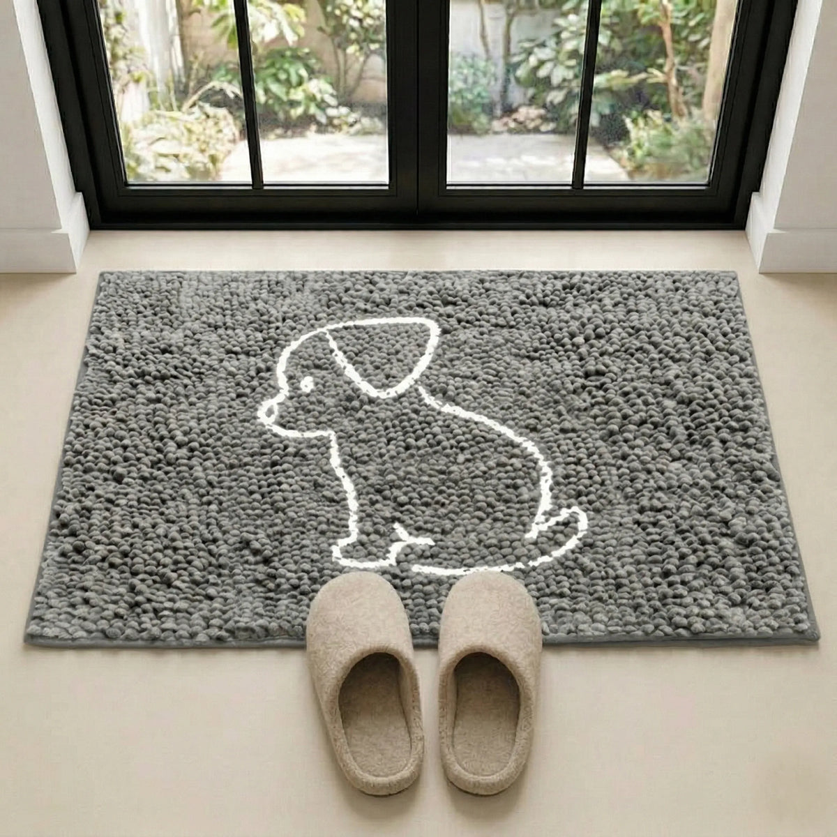 Embroidery Muddy Mat® - Dog Lazy
