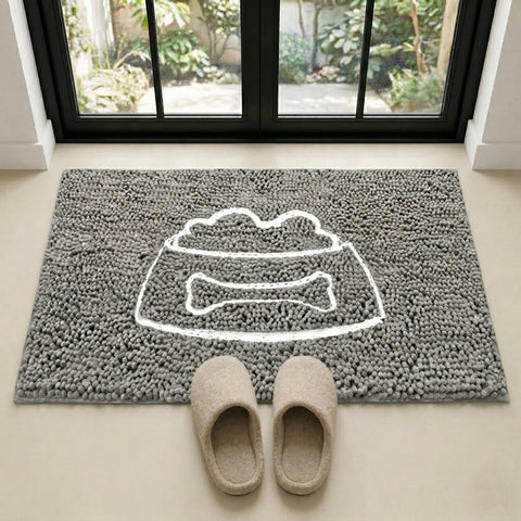 Embroidery Muddy Mat® - Pet Bowl