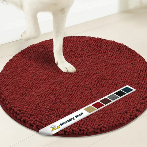 Muddy Mat® Dog Door Round Mat