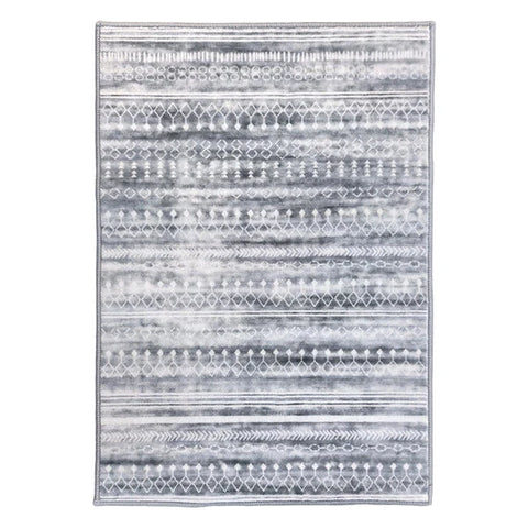 Washable Area Rugs for Living Room, Bedroom & Dining Room – Modern Soft Low Pile Non Slip Carpet – Pet Friendly Waterproof Foldable Rugs for Home