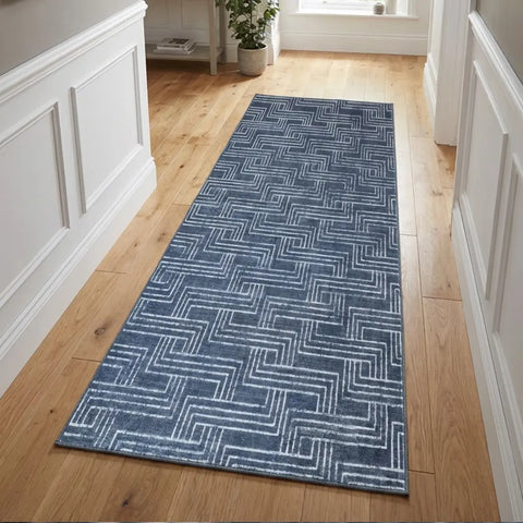 Washable Area Rugs for Living Room, Bedroom & Dining Room – Modern Soft Low Pile Non Slip Carpet – Pet Friendly Waterproof Foldable Rugs for Home