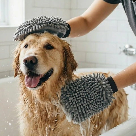 Muddy Mat® Dog Washing Gloves