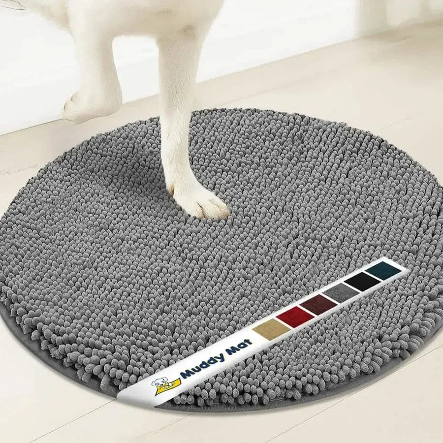 Muddy Mat® Dog Door Round Mat