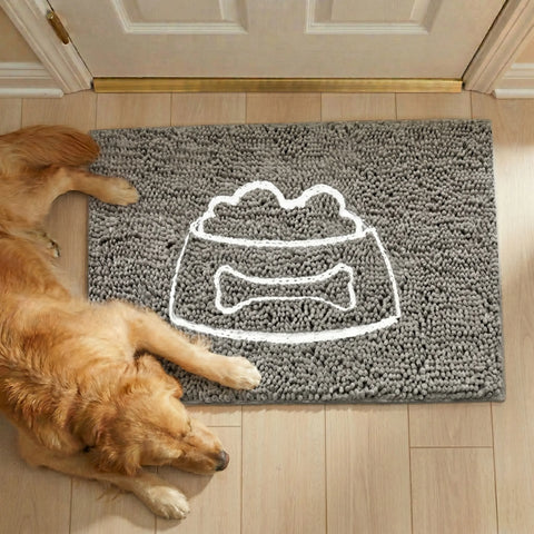 Embroidery Muddy Mat® - Pet Bowl