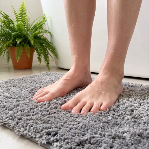 Muddy Mat® Fluffy Bathroom Rug
