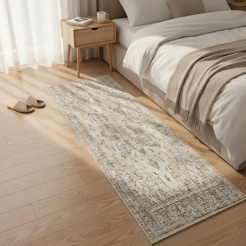 Washable Area Rugs for Living Room, Bedroom & Dining Room – Modern Soft Low Pile Non Slip Carpet – Pet Friendly Waterproof Foldable Rugs for Home