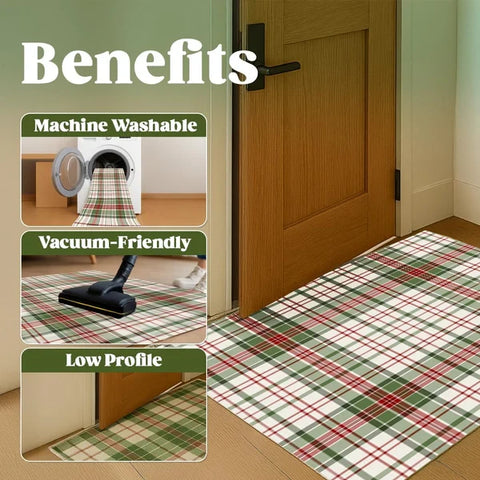 Washable Area Rugs for Living Room, Bedroom & Dining Room – Modern Soft Low Pile Non Slip Carpet – Pet Friendly Waterproof Foldable Rugs for Home